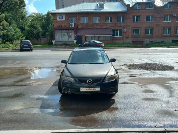 2006 Mazda 6 I (GG) Рестайлинг, чёрный, 399000 рублей - вид 1