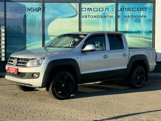 2016 Volkswagen Amarok Double Cab full-time I, серебристый, 1790000 рублей, вид 1