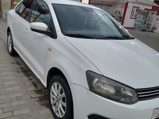 2012 Volkswagen Polo V, белый, 590000 рублей, вид 3