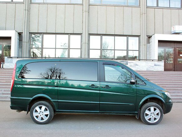 2008 Mercedes-Benz Viano L1 I (W639), зелёный - вид 3