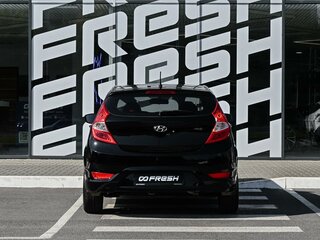 2011 Hyundai Solaris I, чёрный, 759000 рублей, вид 4