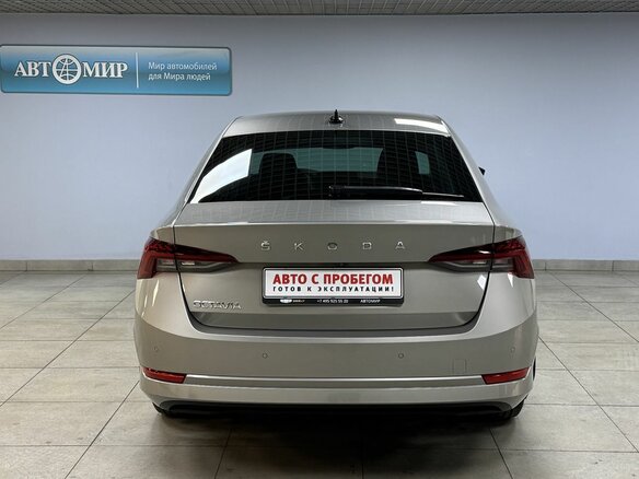 2021 Skoda Octavia IV (A8), бежевый, 2140000 рублей - вид 5