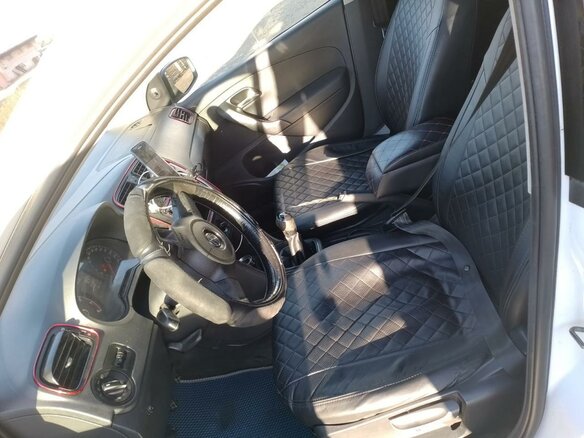 2015 Volkswagen Polo V, белый, 650000 рублей - вид 10