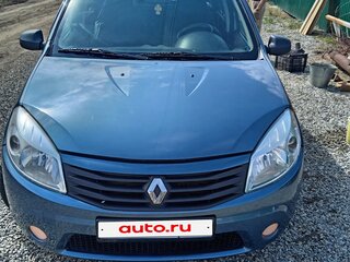 2011 Renault Sandero I, синий, 600000 рублей, вид 1