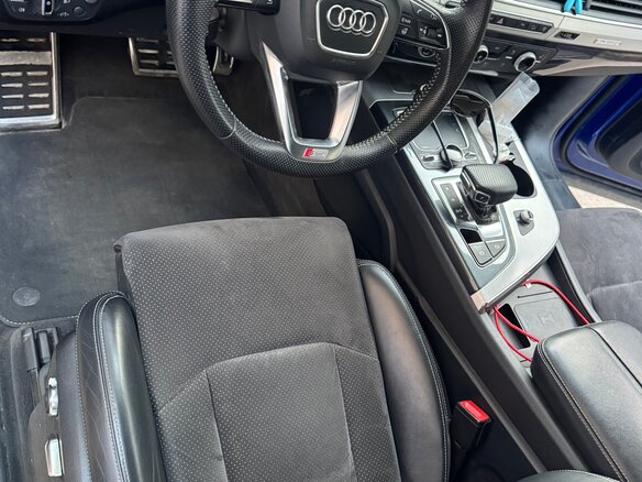 2016 Audi Q7 II (4M), синий, 4249000 рублей - вид 8