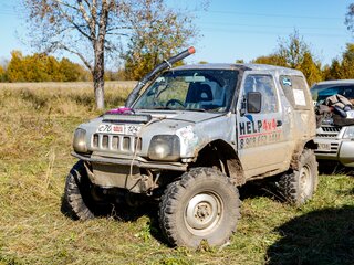 1998 Suzuki Jimny III, серебристый, 650000 рублей, вид 2