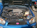 2004 Subaru Impreza WRX II Рестайлинг 1, синий - вид 3