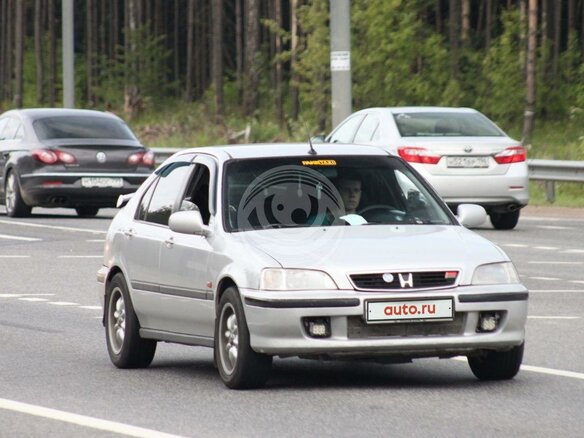 2000 Honda Civic VI Рестайлинг, серебристый, 420000 рублей - вид 5