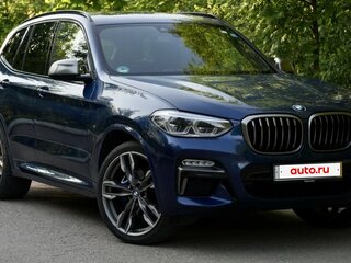 2019 BMW X3 M40d III (G01), синий, 5199000 рублей, вид 1