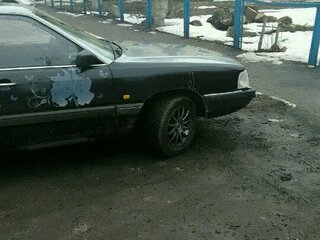 1985 Audi 100 III (C3), серебристый, 200000 рублей, вид 2