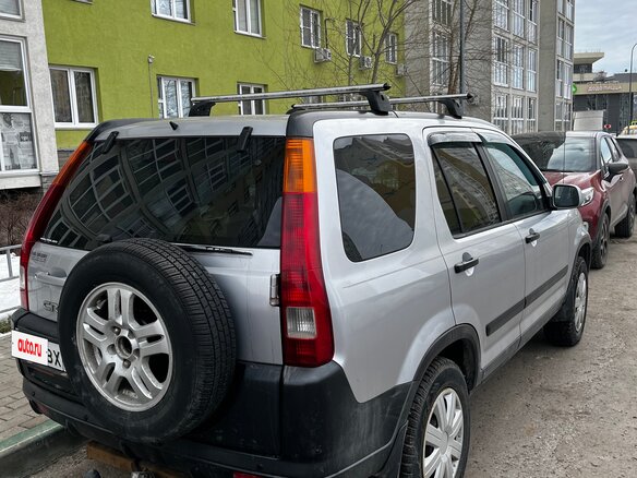 2002 Honda CR-V II, серебристый, 430000 рублей - вид 4