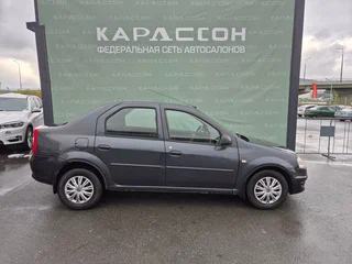 2010 Renault Logan I Рестайлинг, серый, 520000 рублей, вид 4