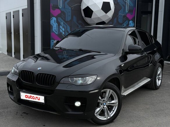 2008 BMW X6 35i 6-speed I (E71), чёрный