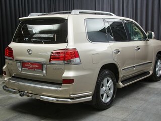2012 Lexus LX 570 III Рестайлинг, бежевый, 4097000 рублей, вид 4