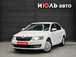 2014 Skoda Octavia III (A7), белый, 1030000 рублей, вид 1