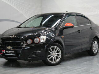 2012 Chevrolet Aveo II, чёрный, 549000 рублей, вид 1