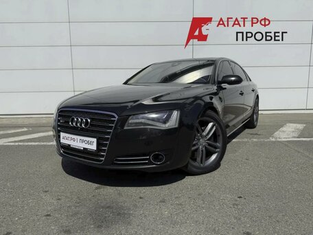 2012 Audi A8 Long III (D4), чёрный, 1250000 рублей, вид 1