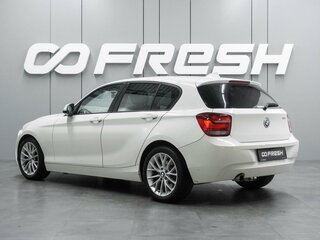 2013 BMW 1 серии 116i II (F20/F21), белый, 1272000 рублей, вид 2