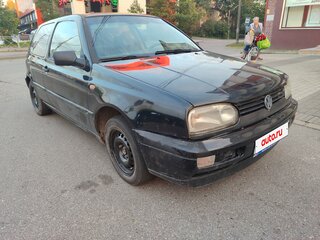 1992 Volkswagen Golf III, чёрный, 135000 рублей, вид 3