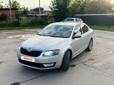 2014 Skoda Octavia III (A7), серебристый, 875000 рублей, вид 2