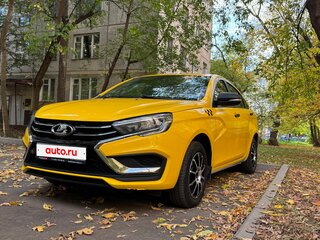 2023 Lada (ВАЗ) Vesta I Рестайлинг (NG), жёлтый, 1100000 рублей, вид 3