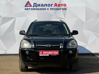 2008 Hyundai Tucson I, чёрный, 830000 рублей, вид 2