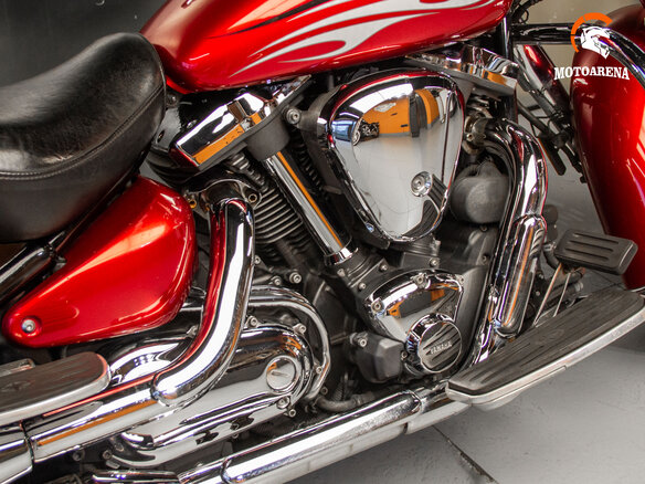 2010 Yamaha XV 1700 Road Star, красный, 629959 рублей - вид 14