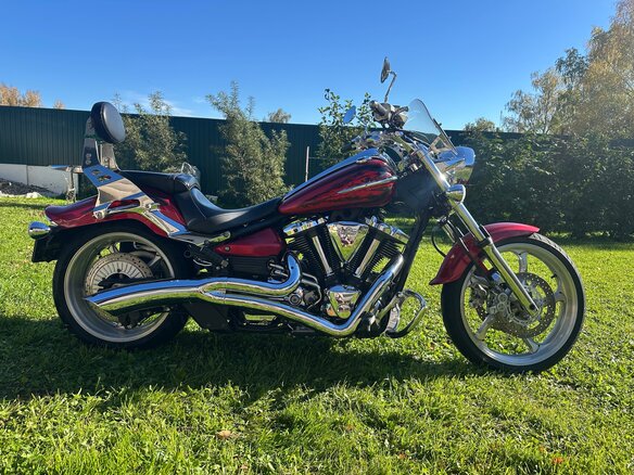 2009 Yamaha XV 1900, красный, 949000 рублей - вид 12
