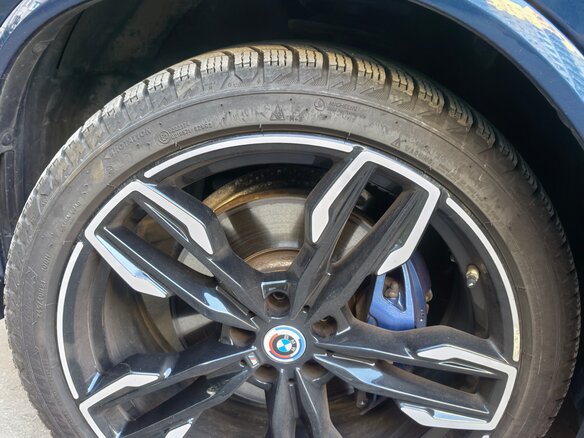 2022 BMW X3 M40i III (G01) Рестайлинг, синий, 7200000 рублей - вид 7