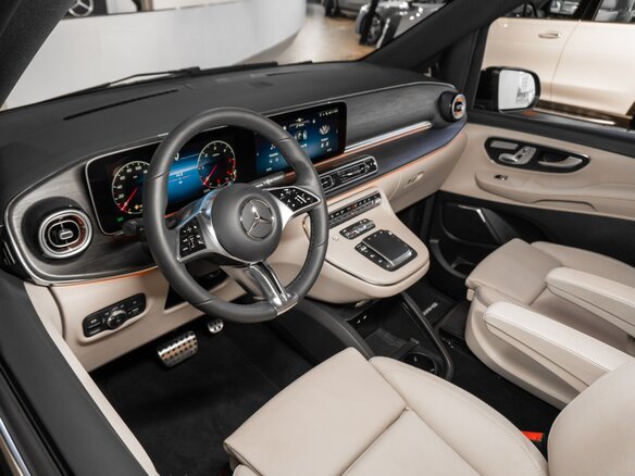 2025 Mercedes-Benz V-Класс Extra Long 300 d экстра длинный III (W447) Рестайлинг 2, чёрный, 36040000 рублей - вид 9