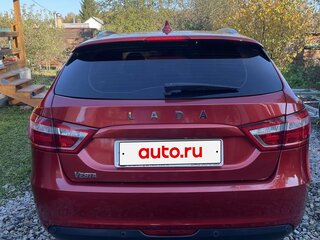 2019 Lada (ВАЗ) Vesta SW I, красный, 950000 рублей, вид 4