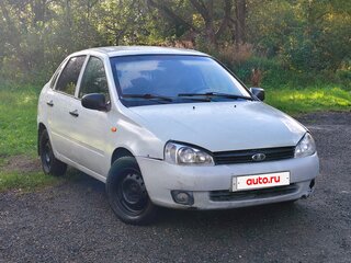2007 Lada (ВАЗ) Kalina I, серебристый, 70000 рублей, вид 2