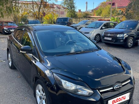 2011 Ford Focus III, чёрный, 739000 рублей, вид 3