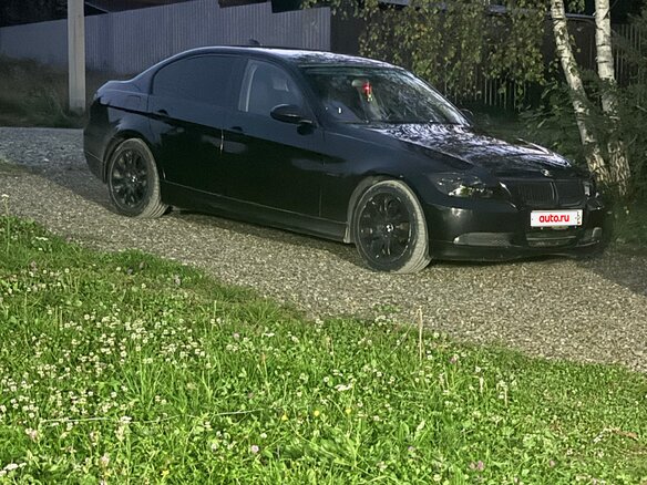 2007 BMW 3 серии 325xi V (E90/E91/E92/E93), чёрный, 1150000 рублей - вид 5