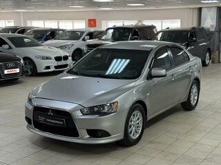 2012 Mitsubishi Lancer X Рестайлинг, серебристый, 649000 рублей, вид 1