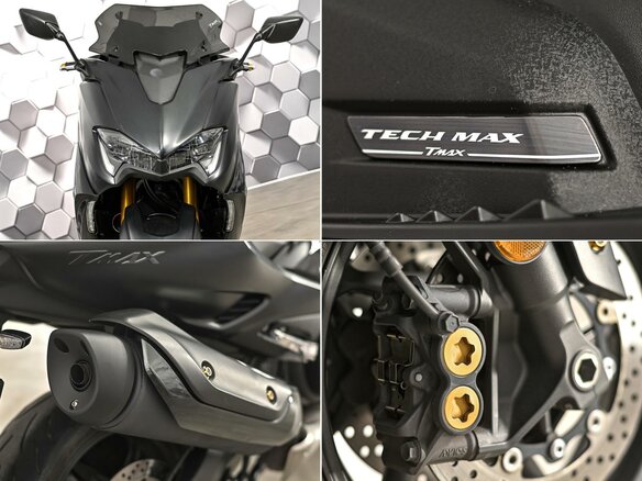 2020 Yamaha TMAX, чёрный, 1129000 рублей - вид 9