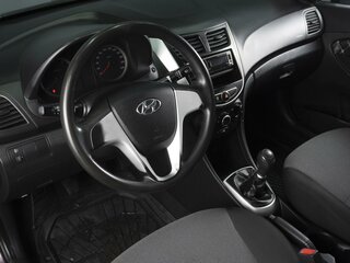 2012 Hyundai Solaris I, фиолетовый, 525000 рублей, вид 5
