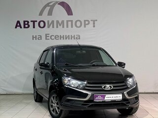 2022 Lada (ВАЗ) Granta I Рестайлинг, чёрный, 690000 рублей, вид 3