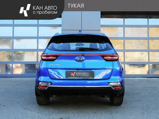 2019 Kia Sportage IV Рестайлинг, синий, 1998000 рублей, вид 4