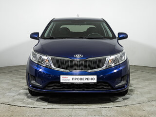 2014 Kia Rio III, синий, 769700 рублей, вид 2