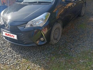 2017 Toyota Vitz III (XP130) Рестайлинг, чёрный, 800000 рублей, вид 3