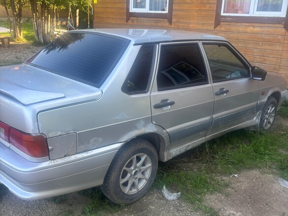2006 Lada (ВАЗ) 2115, серый, 64500 рублей - вид 3