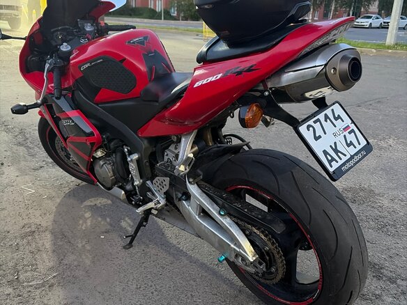 2003 Honda CBR 600RR, красный - вид 1