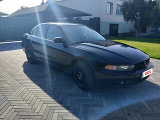 2003 Mitsubishi Galant VIII Рестайлинг, чёрный, 360000 рублей, вид 1