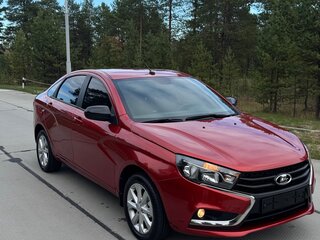 2018 Lada (ВАЗ) Vesta I, красный, 900000 рублей, вид 2