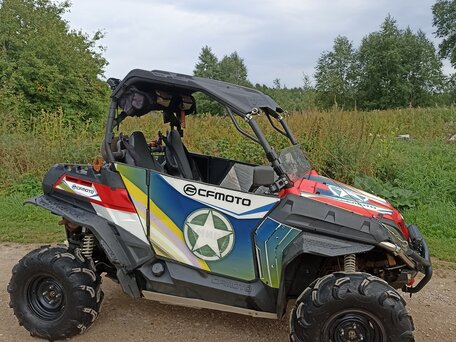 2015 CFMoto CF800-Z8, красный, 650000 рублей, вид 5