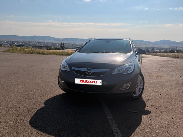 2010 Opel Astra J, серый, 580000 рублей - вид 3