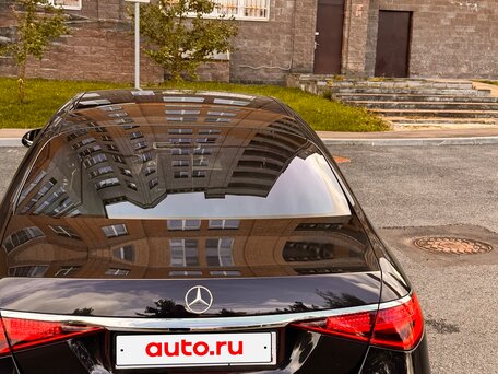 2021 Mercedes-Benz S-Класс 500 4MATIC VII (W223), чёрный, 11500000 рублей, вид 4