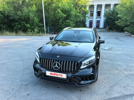 2018 Mercedes-Benz GLA AMG 45 AMG I (X156) Рестайлинг, чёрный, 3800000 рублей, вид 1