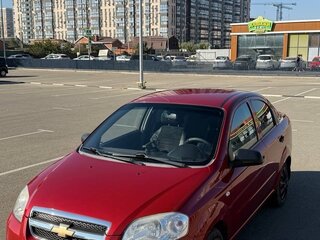 2011 Chevrolet Aveo I Рестайлинг, красный, 370000 рублей, вид 2